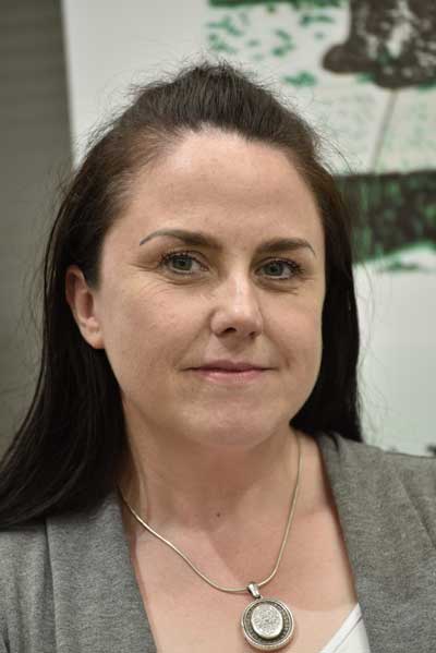 Photograph of the Special Award Classes judge, Miss Amanda Foster